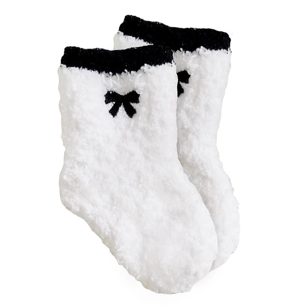 Round Ornament + Pair of Socks - Bow