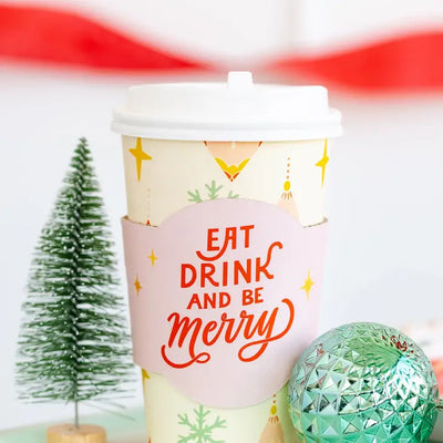 RETRO CHRISTMAS TO GO CUPS