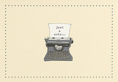 TYPEWRITER NOTE CARDS