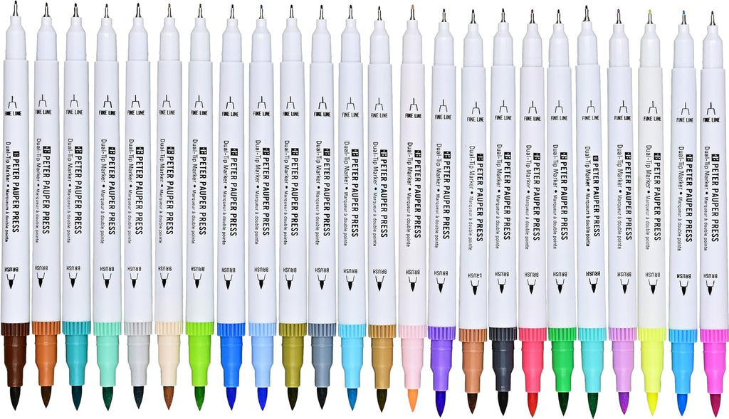 STUDIO SERIES DUAL-TIP PASTEL MARKERS (SET OF 24)