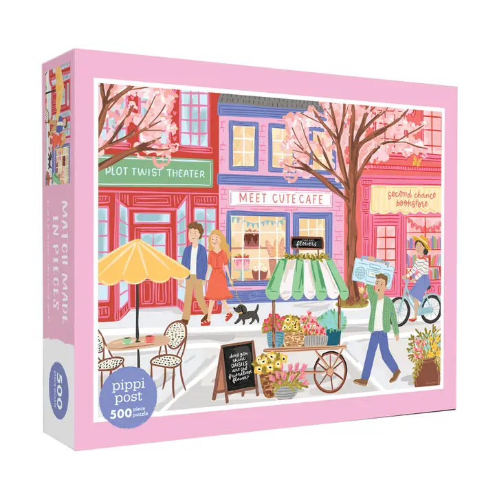 Match Made in Pieces - 500 Piece Rom Com Jigsaw Puzzle