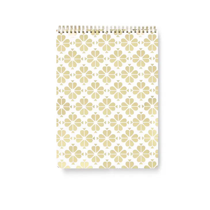 SPADE FLOWER, LARGE TOP SPIRAL NOTEBOOK