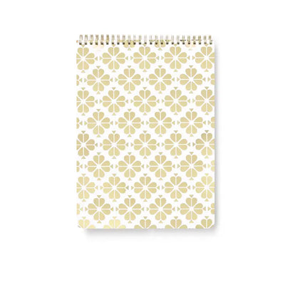 SPADE FLOWER, LARGE TOP SPIRAL NOTEBOOK