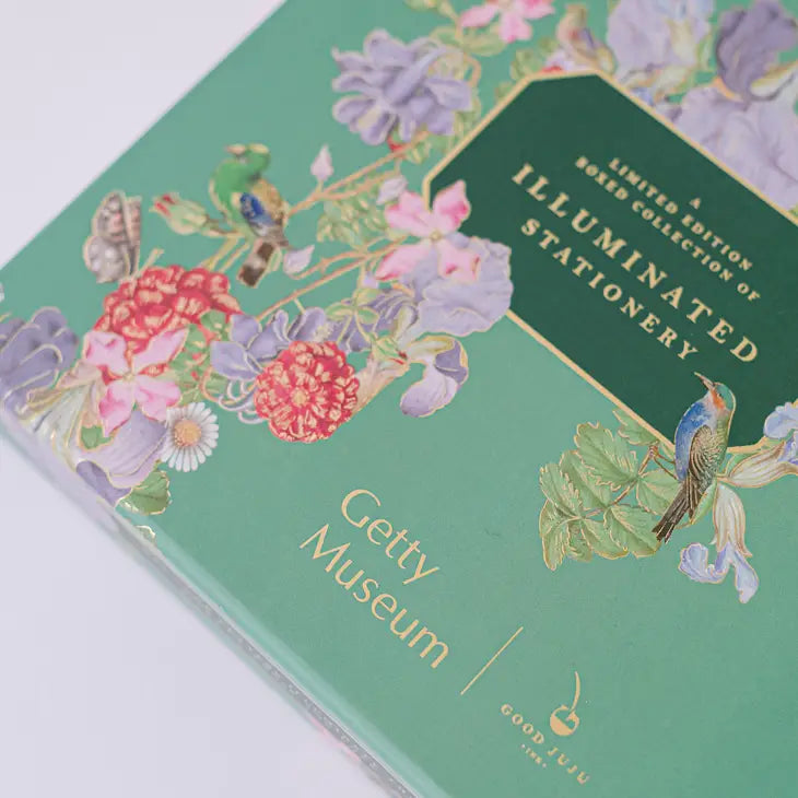 BIRD MENAGERIE ILLUMINATION LUXURY STATIONERY SET