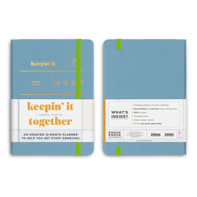 KEEPIN’ IT KINDA, SORTA TOGETHER LARGE HARDCOVER PLANNER