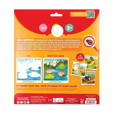 WATER AMAZE WATER REVEAL BOARDS - ON THE FARM (13 PC SET)