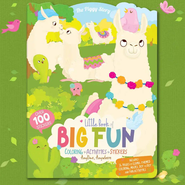 LITTLE BOOK OF BIG FUN - LAMA GLAMA LLAMA