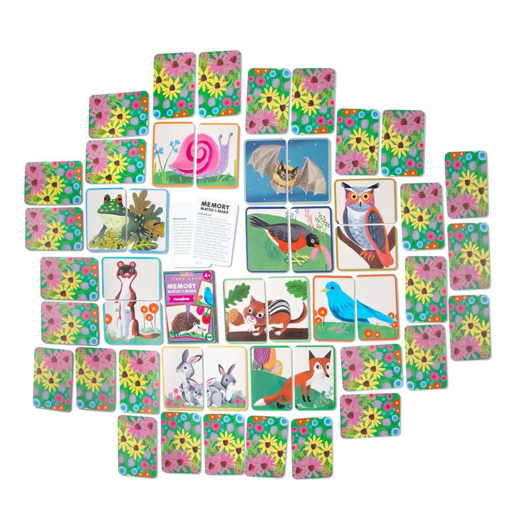 Meadow Memory Match & Make Card Game