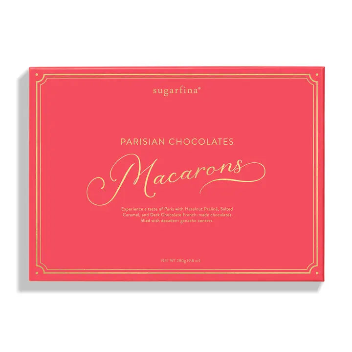 Parisian Chocolates - Macarons (Red)