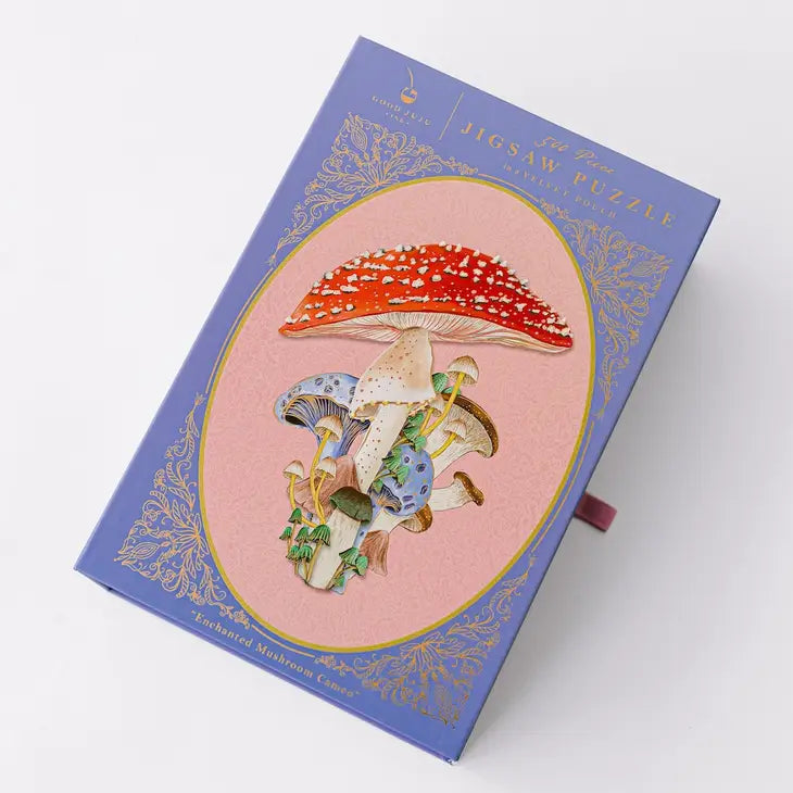 ENCHANTED MUSHROOM CAMEO PUZZLE