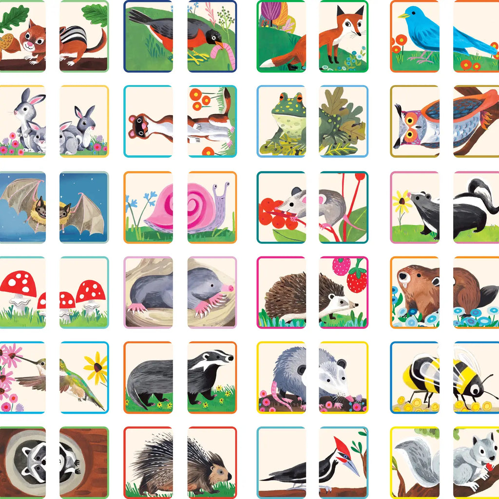 Meadow Memory Match & Make Card Game
