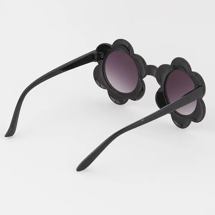 ROUND FLOWER SUNGLASSES
