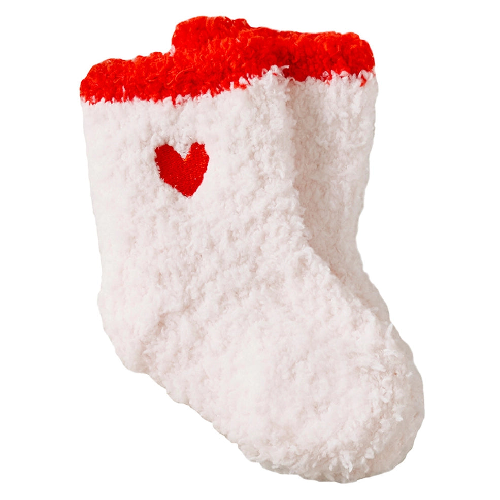 Round Ornament + Pair of Socks - Heart