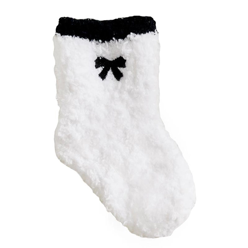 Round Ornament + Pair of Socks - Bow