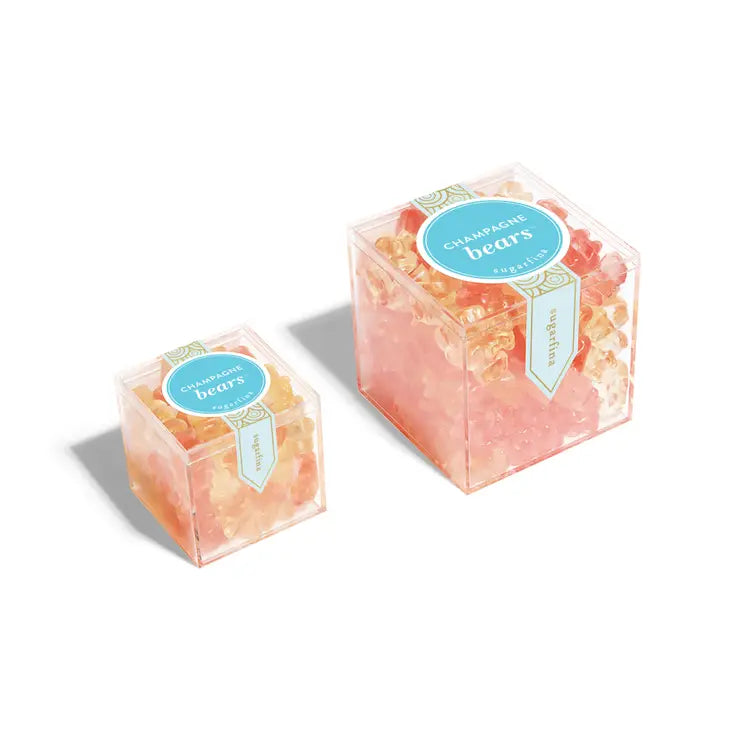 CHAMPAGNE BEARS - LARGE CUBE