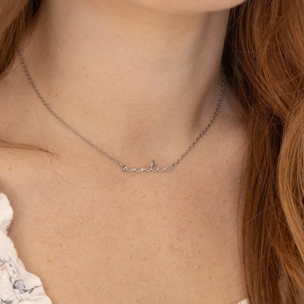 "Auntie" Necklace