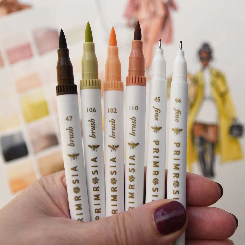 'skin Tones' Dual Tip Markers