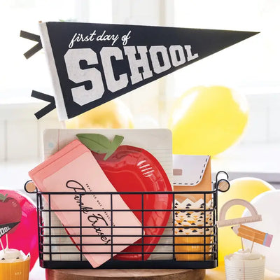 BACK TO SCHOOL ERASER DINNER NAPKIN