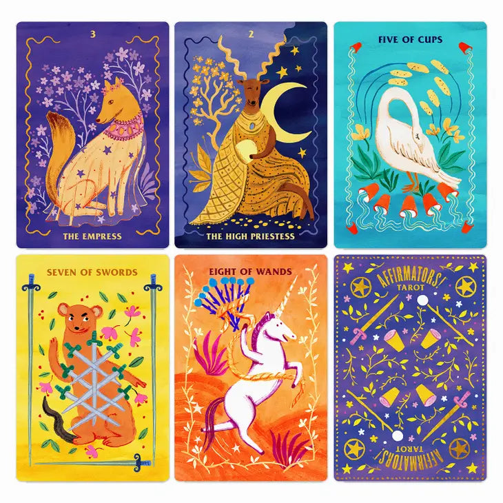 AFFIRMATORS! TAROT DECK WITH AFFIRMATIONS