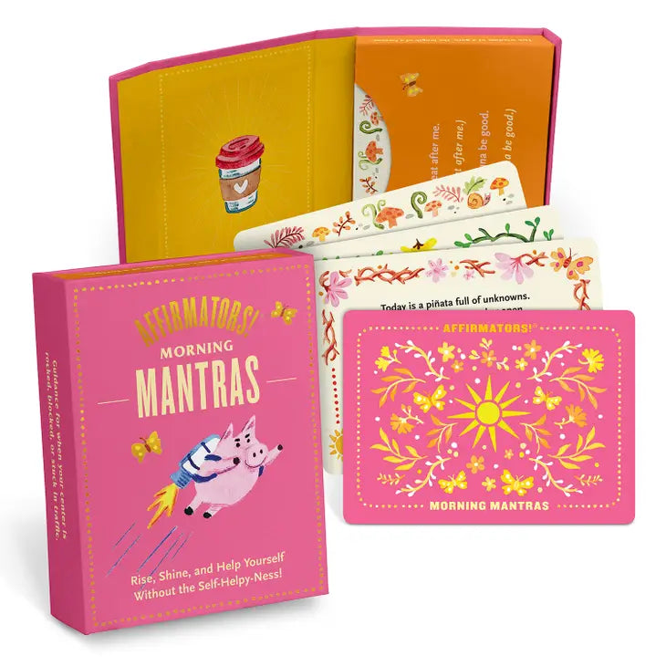 AFFIRMATORS! MANTRAS MORNING AFFIRMATION CARDS