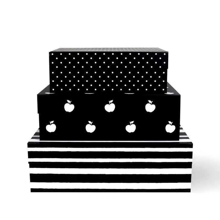 NESTING BOX SET - DOTS AND STRIPES