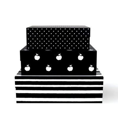 NESTING BOX SET - DOTS AND STRIPES