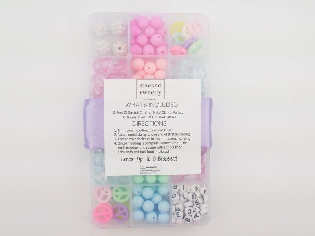 GROOVY GOALS DIY BRACLET CRAFT KIT FOR KIDS