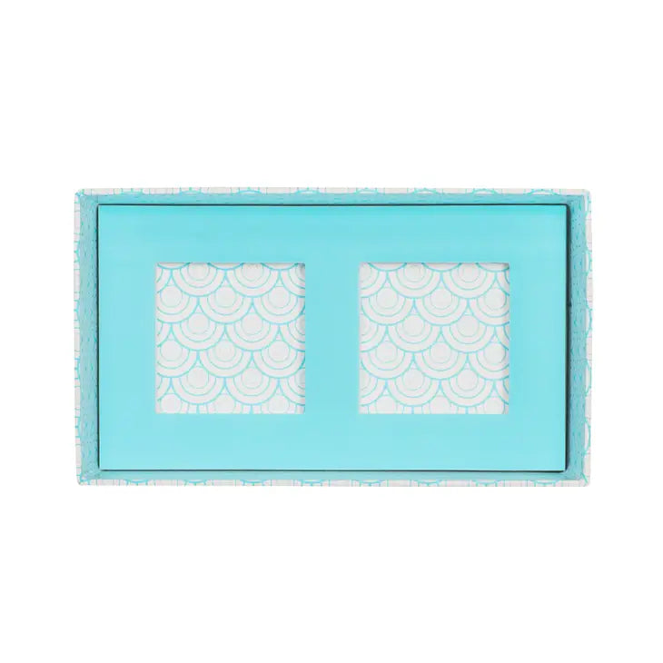 SUGARFINA AQUA + WHITE - 2PC CANDY BENTO BOX