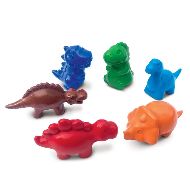 DINOSAUR WORLD CRAYONS OF FUN