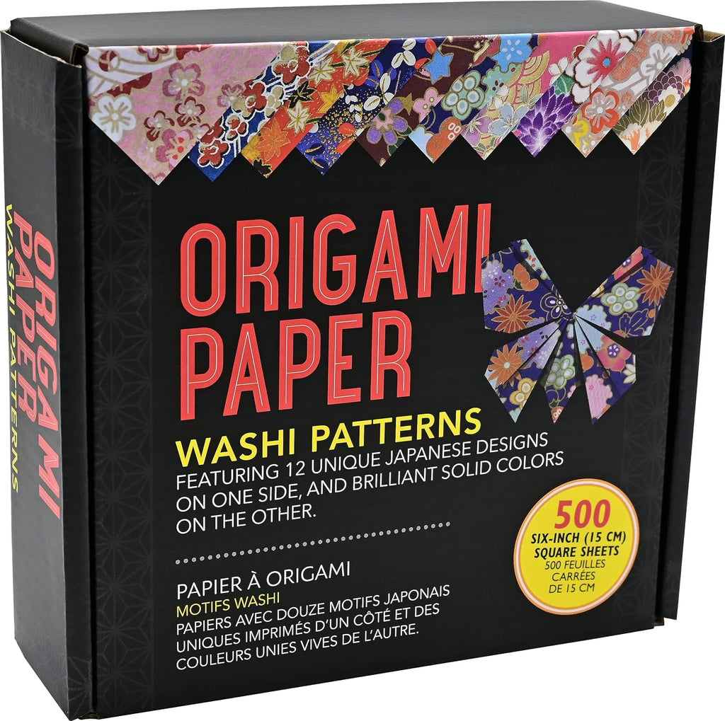 ORIGAMI PAPER WASHI PATTERN (500 SHEETS)