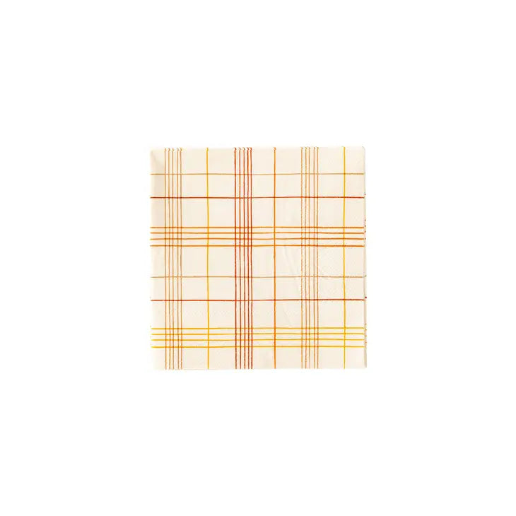 HARVEST FALL SCENE COCKTAIL NAPKIN