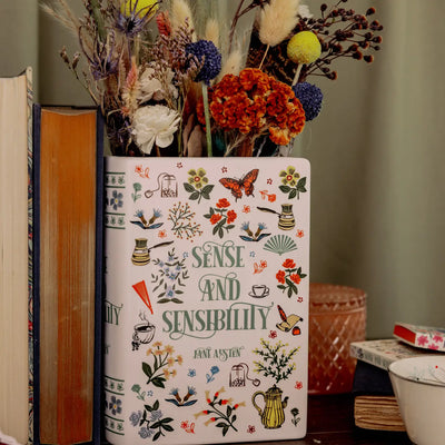 Sense and Sensibility Large Book Vase