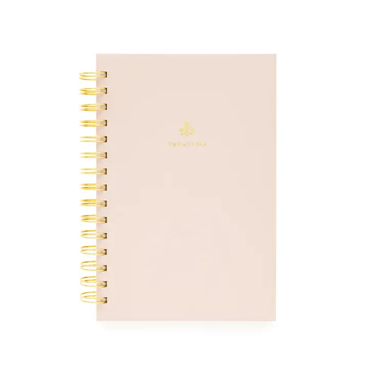 2026 Blush Small Spiral Planner
