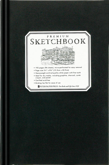 SMALL BLACK PREMIUM SKETCHBOOK