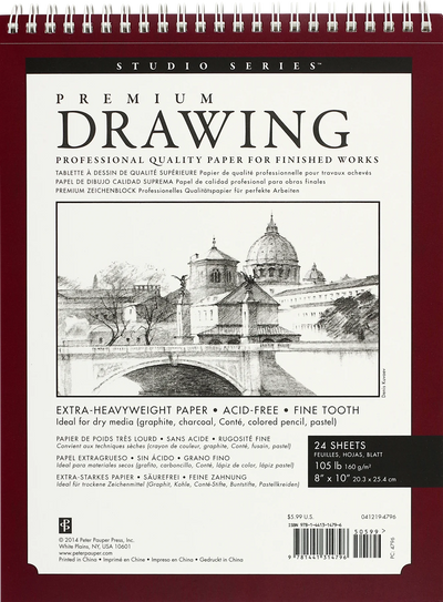 PREMIUM DRAWING PAD 8 X 10