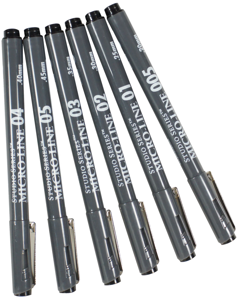 STUDIO SERIES BLACK MICRO-LINE PEN SET