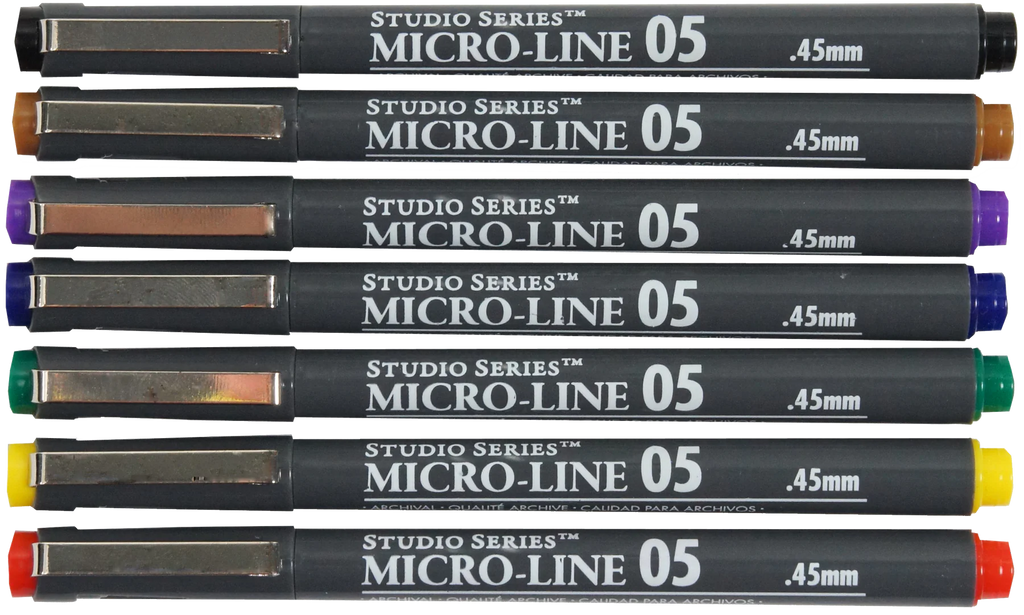 STUDIO SERIES COLOR MICRO-LINE PEN SET