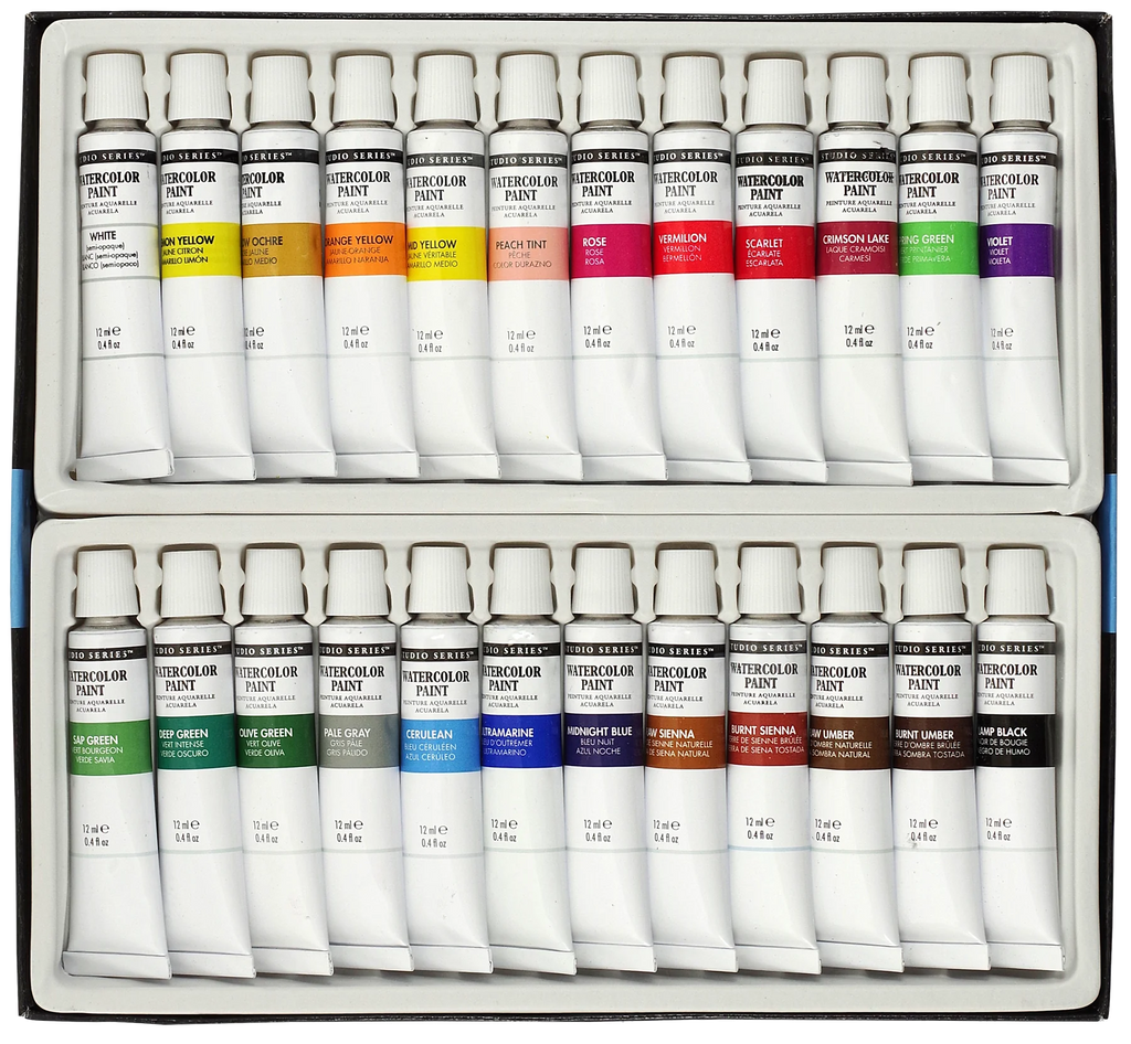 STUDIO SERIES ARTIST'S WATERCOLOR PAINT SET