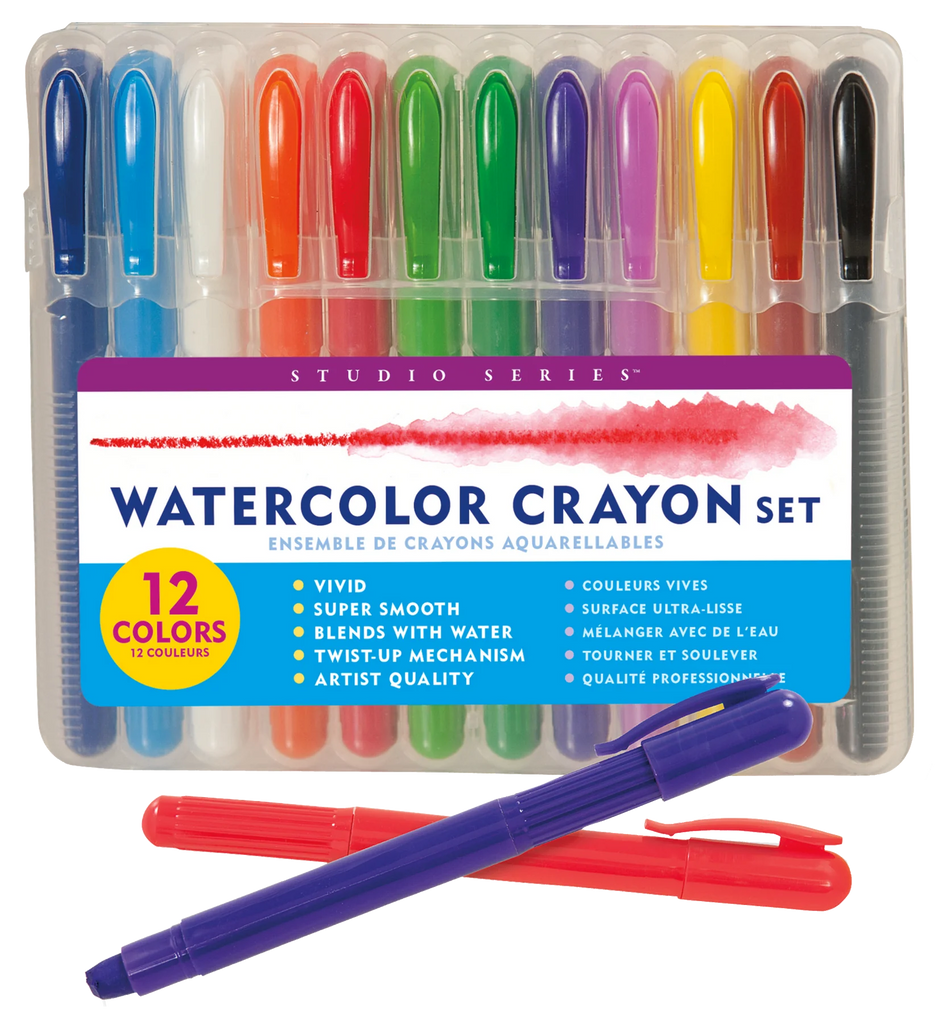 STUDIO SERIES WATERCOLOR CRAYON SET