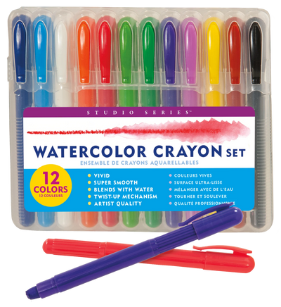 STUDIO SERIES WATERCOLOR CRAYON SET