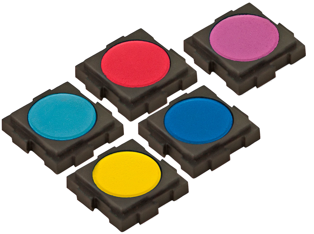 STUDIO SERIES DRY GOUACHE PAINT SET (12 OPAQUE WATERCOLOR PAINTS)