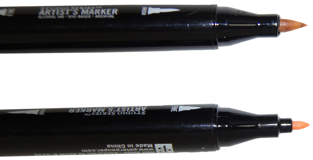 STUDIO SERIES PROFESSIONAL ALCOHOL MARKERS (DUAL-TIP SET OF 6 SKIN TONE COLORS)