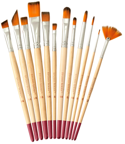 STUDIO SERIES ARTIST'S PAINTBRUSH SET