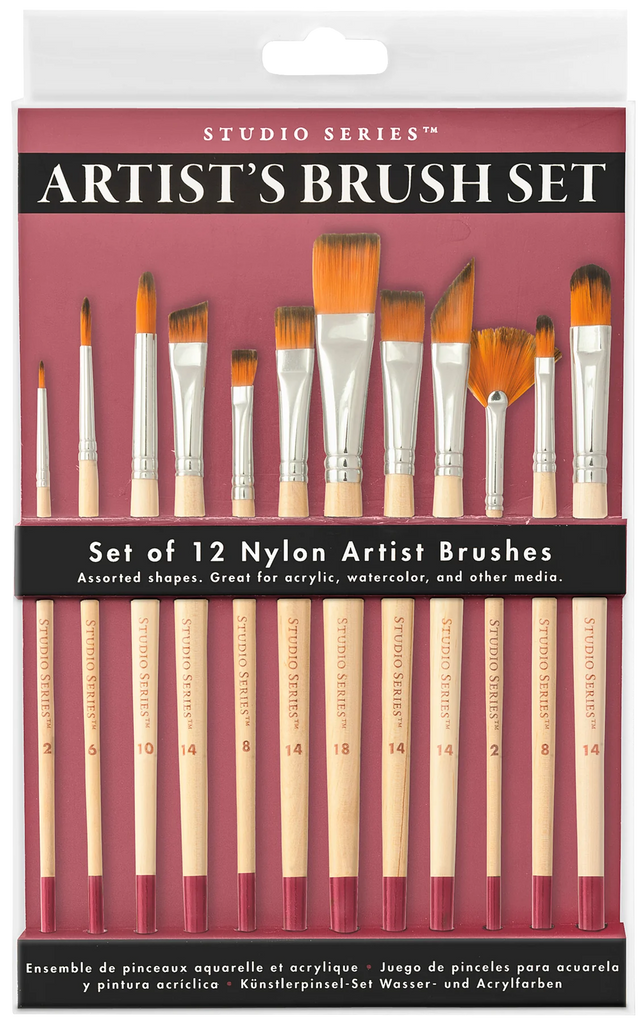 STUDIO SERIES ARTIST'S PAINTBRUSH SET