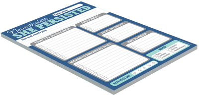 NEVERTHELESS, SHE PERSISTED NOTE PAD