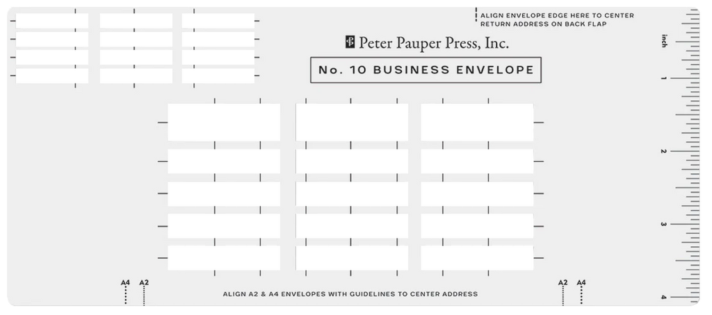 Envelope Addressing Guides