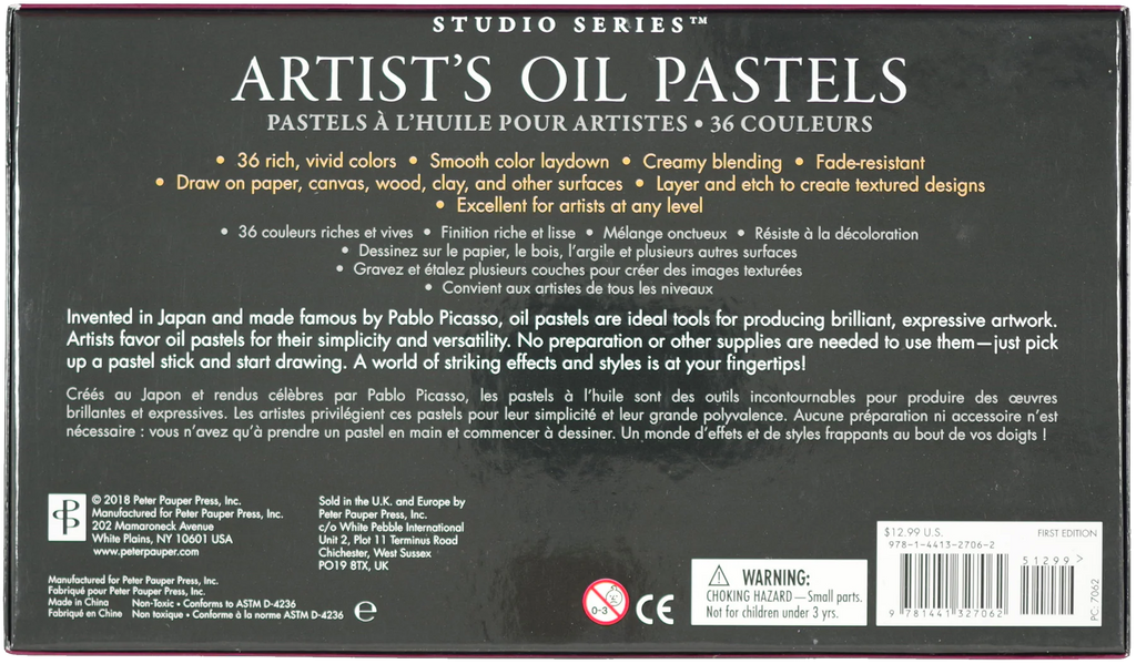 STUDIO SERIES OIL PASTELS
