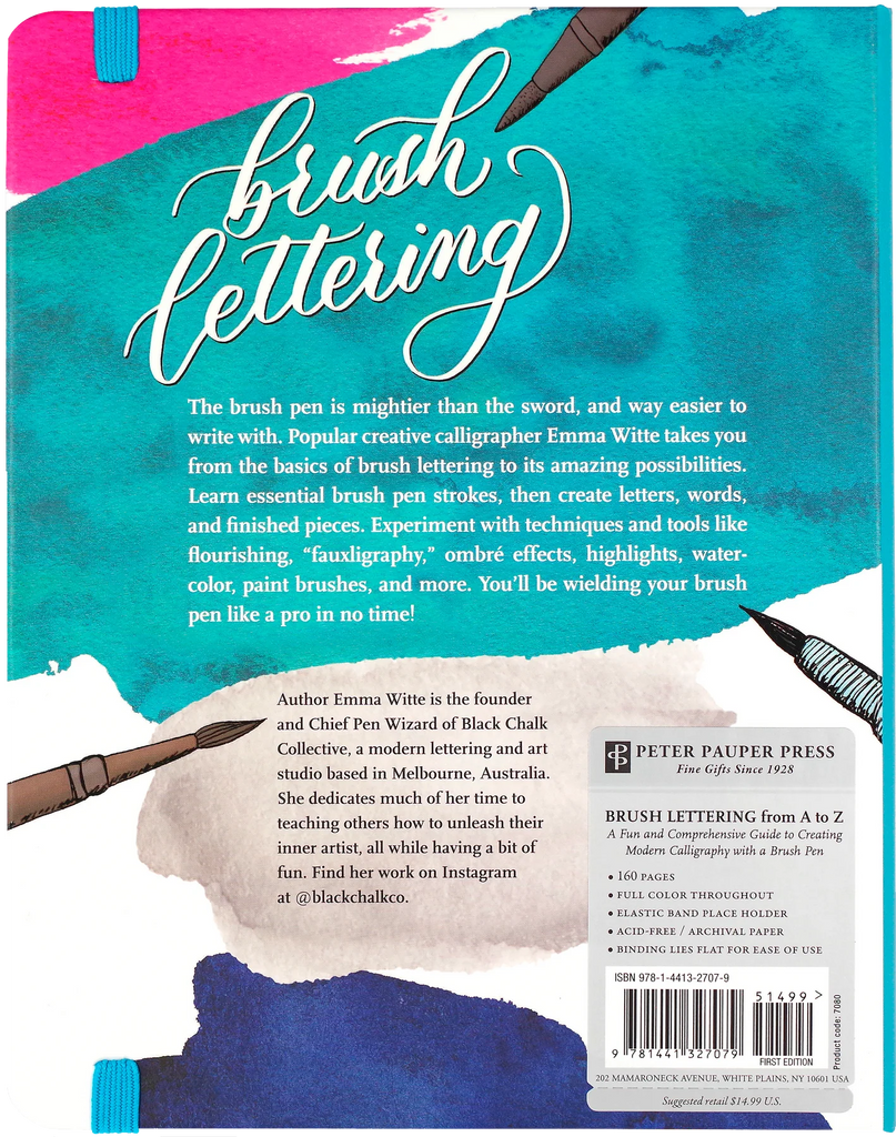 BRUSH LETTERING FROM A TO Z