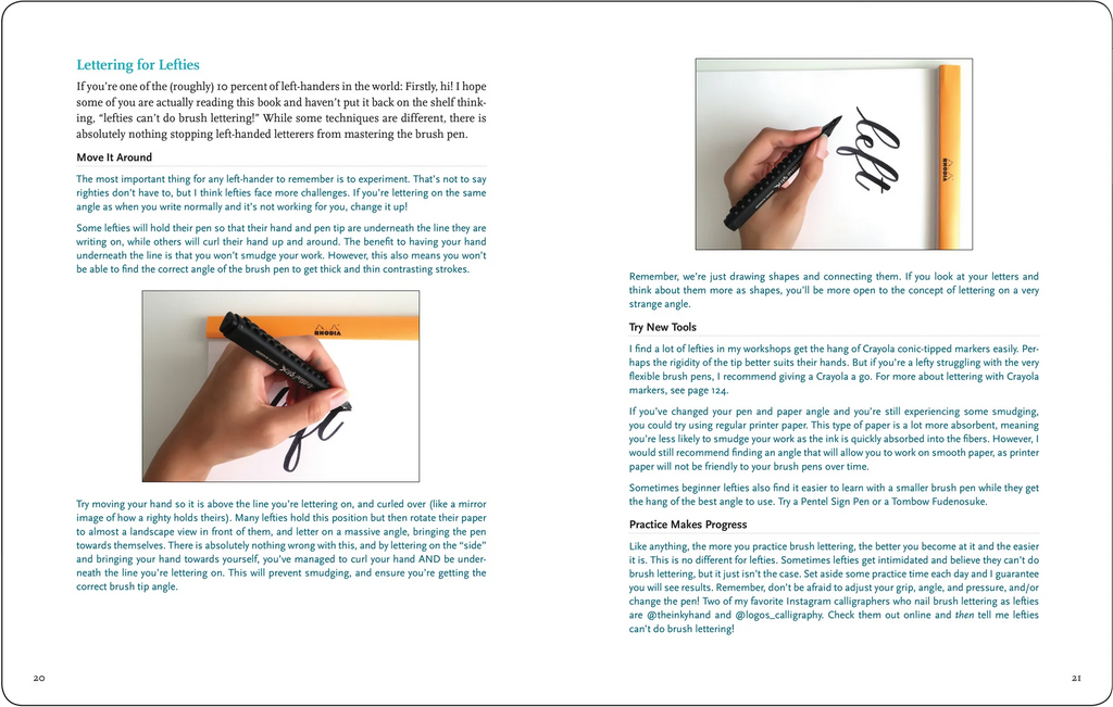 BRUSH LETTERING FROM A TO Z