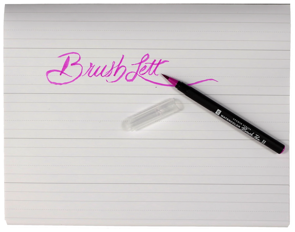 BRUSH LETTERING PRACTICE PAD
